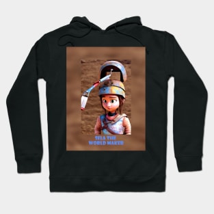 Sela the world maker - Helmet brush Hoodie